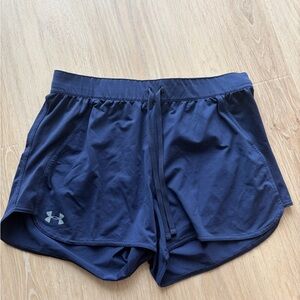 Under Armour Women's Dark Blue Athletic Shorts